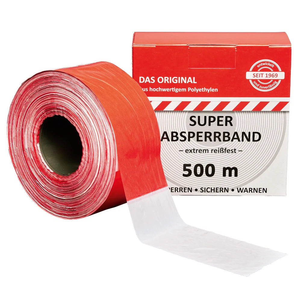 BAUSTELLEN - ABSPERRBAND 80 MM